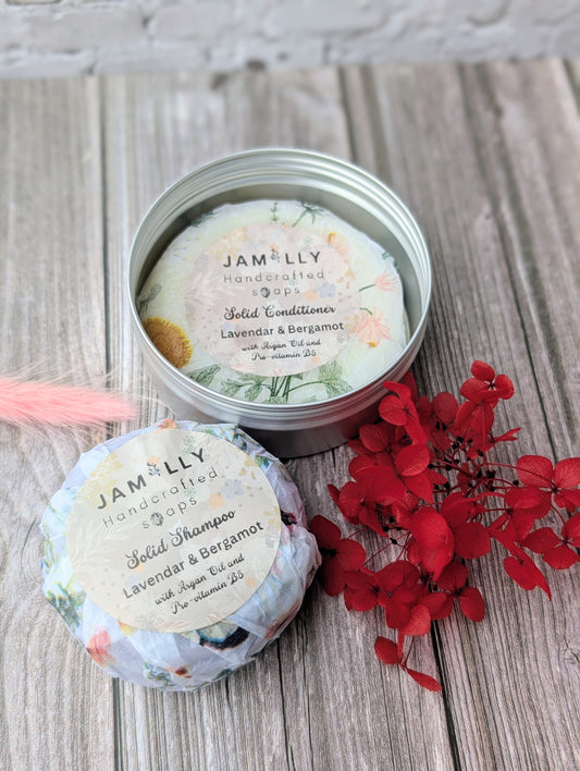 Solid Shampoo + Conditioner Bar Set