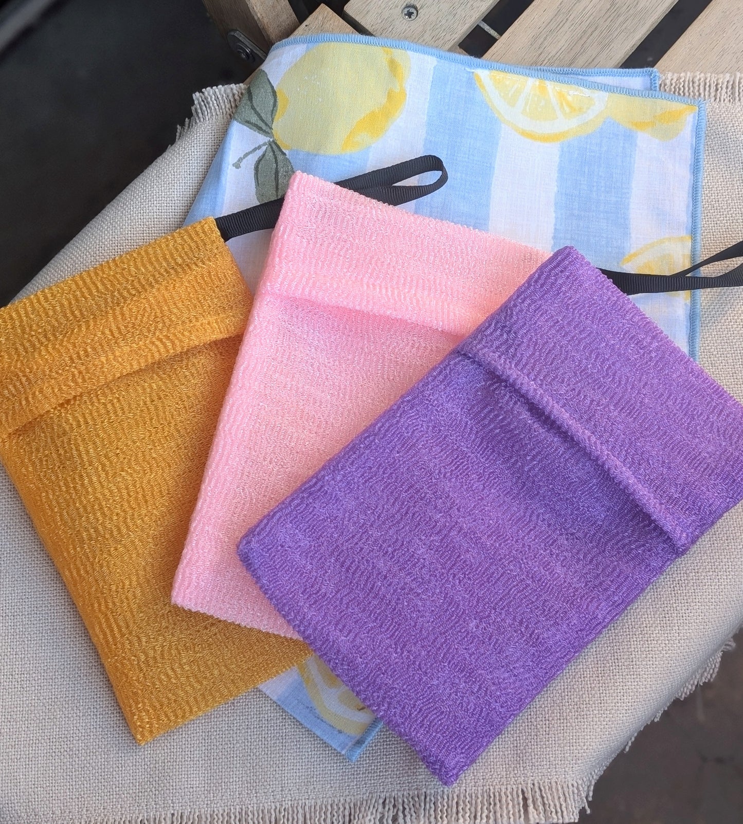 Exfoliating Soap Saver Bag