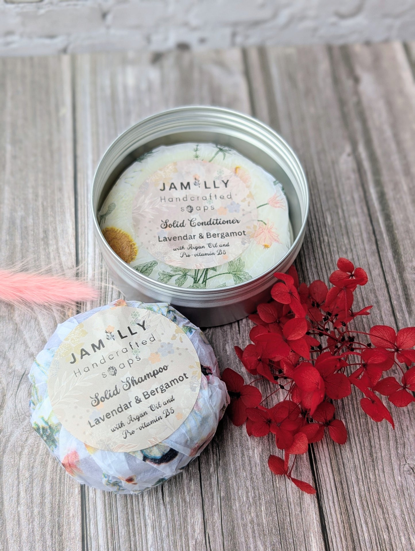 Solid Shampoo + Conditioner Bar Set